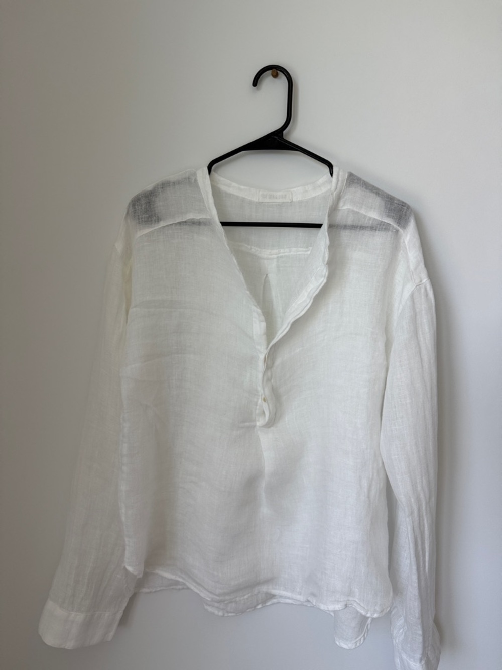 CP shades white line shirt